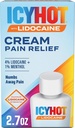 Crème de soulagement de la douleur glacée chaude Max Strength avec lidocaïne plus menthol, 2,7 onces