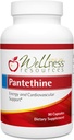Ressources Bien-être Pantethine - Vitamine active B5. Vegan (300mg, 90 Capsules)