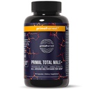 Primal Harvest Total Male+ Multivitamine pour les hommes avec des vitamines essentielles, des minéraux et un soutien à base de plantes pour l'énergie, la vitalité, la santé immunitaire et la performance