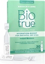 Biotrue Hydratation Boost, gouttes oculaires sans réserve pour les yeux secs, Hydratant instantanément, Réhydrate, Contact Lens Friendly, Rafraîchir et soulager l'irritation des yeux, 30 Viales à usage unique (paquet de 1)