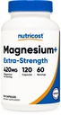 Nutricost Magnesium Glycinate 420mg, 120 Capsules - 60 Servings, Non-GMO, Gluten Free, Vegetarian Friendly