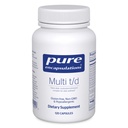 Pure Encapsulations Multi T/D - Multivitamin & Mineral Supplement - for Daily Wellness, Cardiovascular & Immune Health* - Rich in Vitamins & Minerals - Gluten Free & Vegetarian - 120 Capsules