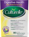 Culturelle Digestive Health Probiotic - 2 boîtes, 80 capsules