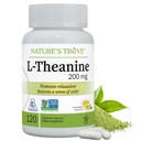 L-Theanine 200mg par Trove de la nature - 120 Capsules végétariennes