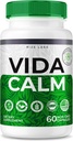 labs de taille - Vida Calm Advanced Formula Capsules, Fournit une force maximale, pour le stress, Calme, Relaxation, Supplément (60 capsules)