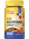 Sundance Kids Multivitamine Gummies avec des vitamines D3, C, B12, et Zinc. 50 Comte.