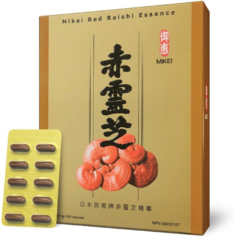 Mikei Red Reishi - 60 Capsules