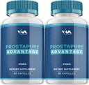 (2 Pack) Capsules de support ProstaPure Prostate – Supplément Prosta Pure Pills, Résistance maximale, Nouvelle formulation de multivitamine améliorée, Avis ProstaPure, 120 Capsules