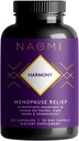 Supplément NAOMI Harmony Ménopause – Soutien de balance hormonale pour les flashs chauds – 30 Capsules Veggie