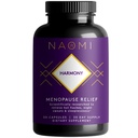 Supplément NAOMI Harmony Ménopause – Soutien de balance hormonale pour les flashs chauds – 30 Capsules Veggie