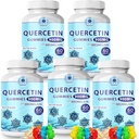 Gummies Quercetin - Quercetin avec vitamine Bromelain C + vitamine Zinc D3 – Suppléments Quercetin 900mg à croquer - Quercetin pour enfants et adultes (5)