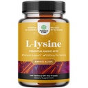 Natures Craft L Lysine 1000mg par portion Suppléments nutritionnels - Acides aminés essentiels L-lysine pour la santé des yeux Soins des lèvres Soutien des os Système immunitaire Croissance musculaire et collagène végétarien 240 Comprimés