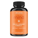 WellPath Mind Cerveau Supplément pour la mémoire et le focus avec le Lion's Mane.