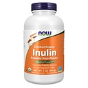 MAINTENANT compléments alimentaires, poudre pure prébiotique d'inuline, biologique certifiée, non-OGM projet vérifié, soutien intestinal*, 1-Pound