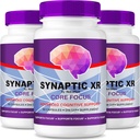 NutraRize (Pack de 3 Synaptic XR – Capsules de soutien quotidien avec un mélange équilibré pour la concentration, la netteté et la performance quotidienne) Pills faciles à prendre pour le bien-être quotidien (180 Capsules)