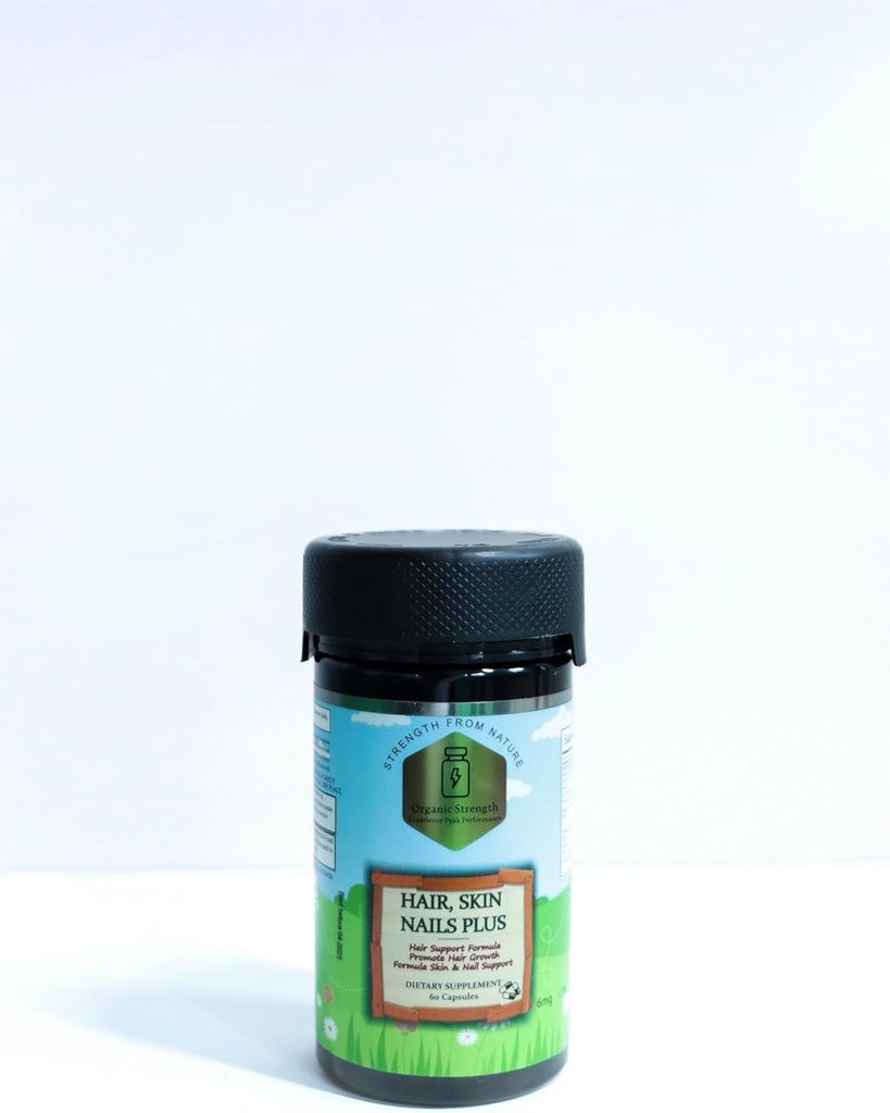 Les cheveux, la peau, les ongles Plus Capsules: Débloquez votre beauté naturelle de l'intérieur! 5000mcg de Biotine, Vitamine B1, B6, A, C, D, E, Folate 1467 mcg, Vitamine B12 500% de l'apport quotidien (60 Compte)