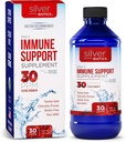 Silver Biotics 30 PPM Extra Strength Daily Immmun Support Supplément avec la technologie brevetée multivalente Silversol.