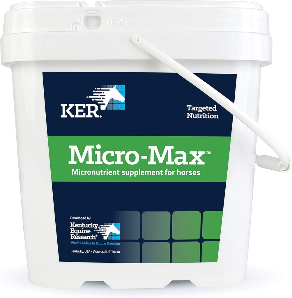 Kentucky Equine Research Micro-Max: Supplément en micronutriments pour chevaux, 4,5 kg (79 portions)