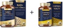 Totaria Supplément NAD pour Femmes Hommes 120 Capsules + Supplément Cortisol 120 Capsules