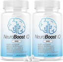 (2 Pack) Supplément Neuro Boost IQ Pilules cérébrales Mind Ben Carson Neurobooster Neuroboostiq (120 Capsules)