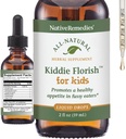 Native Remedies Kiddie Florish - All Natural Herbal Supplement Promotes a Healthy Appetite in Picky Eaters - 59 mL
