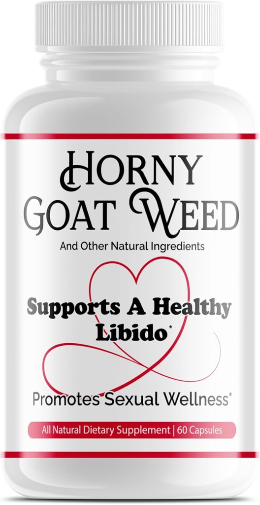 Horny Goat Weed pour améliorer Libido Désir plaisir et performance