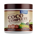Coco Complete by New Vitalité – Système immunitaire et boosting Superfood poudre supplément, soutien énergétique, sans sucre, véritable poudre de cacao et extrait de thé vert, chocolat aromatisé, 30 portions