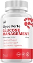 Glyco Forte Capsules - Glycoforte Advanced Supplement, Glyco Forte Toutes les formules naturelles pour maintenir des niveaux sains, soutien énergétique global, Glycoforte Maximum Strength, (1 boîte - 60 capsules)