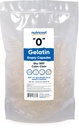 Nutricost Empty Capsules Gelatin Size 0-500 Clear Empty '0' Gel Capsules - Kosher, Non-GMO, Soy Free, Gluten Free