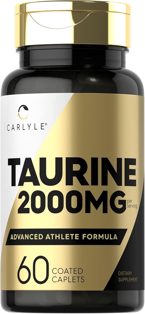Carlyle Taurine 2000mg.60 Caplets.
