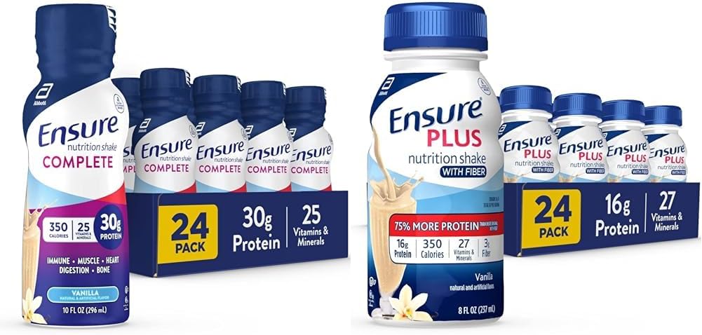 S'assurer que la nutrition complète Shake 30g de substitut de repas de protéines Shake avec des nutriments pour la santé immunitaire et assurer plus de la nutrition liquide Shake avec fibre