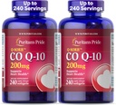 La fierté de Puritan Coenzyme CoQ10 200mg, supplément alimentaire pour la santé cardiaque, la pression artérielle, la santé buccodentaire et le soutien au vieillissement en santé, 240 Softgels à libération rapide, 2-pack