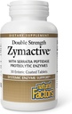 Facteurs naturels - Enzyme protéolytique zymactive double force, soutient une réponse inflammatoire saine pour aider la fonction musculaire et articulaire, sans gluten, non-OGM, 30 comprimés enrobés entériques
