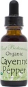 Meilleurs Botaniques Bio Cayenne Extrait de poivre 1 oz. 160,000 MHU