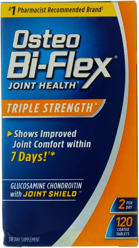 Osteo Bi-Flex Caplets Advanced Triple Strength 120 ea (paquet de 8)