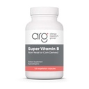 Groupe de recherche sur l'allergie Super supplément de vitamine B - Complexe vitamine B pour les hommes et les femmes, avec vitamine B12 et B6, capsules végétariennes - 120 Compte