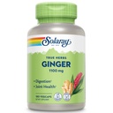 Solaray Ginger Root 1100mg de Digestion saine, les articulations et le mouvement et l'estomac Soutien à l'insouciance