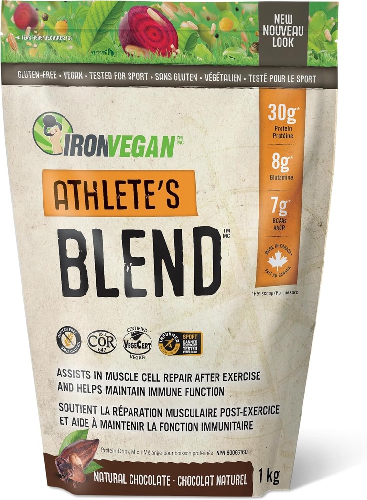 Sprouted Protein Athletes Blend Choc, 1000 GR