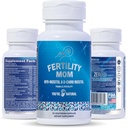 YOU'RE NATURAL Conception Vitamines de fertilité pour les femmes - Vitamines prénatales - Myo-Inositol, D-Chiro Inositol & Folate, Régule Cycle, Aide à l'ovulation, Hormonal & Ovarian Support, Vitex, 30 jours d'approvisionnement