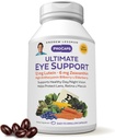 ANDREW LESSMAN Ultimate Eye Support 360 Softgels - 12mg Lutein, 6mg Zeaxanthin, Bilberry, Key Nutrients to Support Eye Health and Promote Healthy Vision. No Additives. Easy to Swallow Softgels