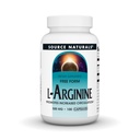 Source Naturals Forme libre L-Arginine, favorise une circulation accrue* - 500mg - 100 capsules
