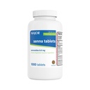 MAJOR Senna 8,6 mg comprimés laxatifs végétaux naturels - fabriqués avec des sennosides - 1000-Count (1-Pack)
