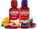 iSatori L-Carnitine 1500, L-Carnitine liquide à l'acétyl L-Carnitine, mélange d'arôme de baie (24 portions) et d'arôme de plage de Malibu (24 portions)