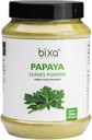 Bixa BOTANICAL Papaya Poudre de feuille de carica Papaya de 1 livre / 16 OZ. Supplément à base de plantes ayurvédiques sans gluten, non-OGM, traité à la vapeur, végétalien, 100% pur.