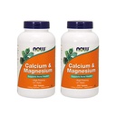 Maintenant Aliments Calcium et magnésium, 250 comprimés (paquet de 2)