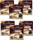 Atkins Coffee House Meal Bar, Vanilla Latte, 16g de protéines, 4g de glucides nets, 2g de sucre, 13g de fibre, fait avec du café réel, 5 comte (paquet de 6)