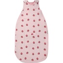 Woolino Merino Laine et coton biologique Ultimate Baby Sleep Sack - Couverture Wearable bébé 4 saisons - Sac de couchage réglable à fermeture éclair à deux voies - Taille universelle (2-24 mois) - Fraise