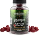 BUCKLEBURY 9-en-1 Sciage naturelle Palmetto Gommies avec framboise et parfum de grenade - Suppléments de soutien à la prostate à base de plantes pour hommes Bladder santé, croissance des cheveux et soutien urinaire - 60 Gommies
