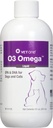 Vet One O3 Omega Liquid EPA & DHA pour chiens et chats - Supplément de peau et de manteau - Supporte le système immunitaire et la santé articulaire - 8 oz