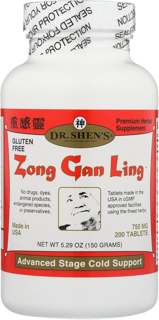 Zong Gan Ling 200 comprimés